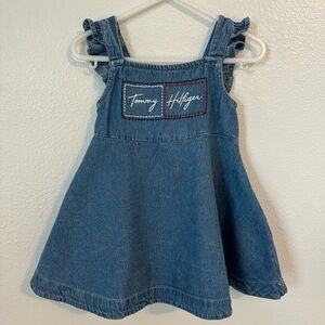 Tommy Hilfiger Blue Denim Kids Casual Dress